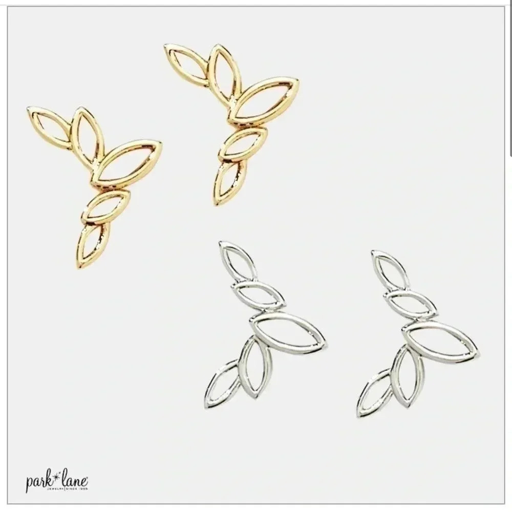 Park Lane Crepe Gold Earrings - Picture 3 of 3